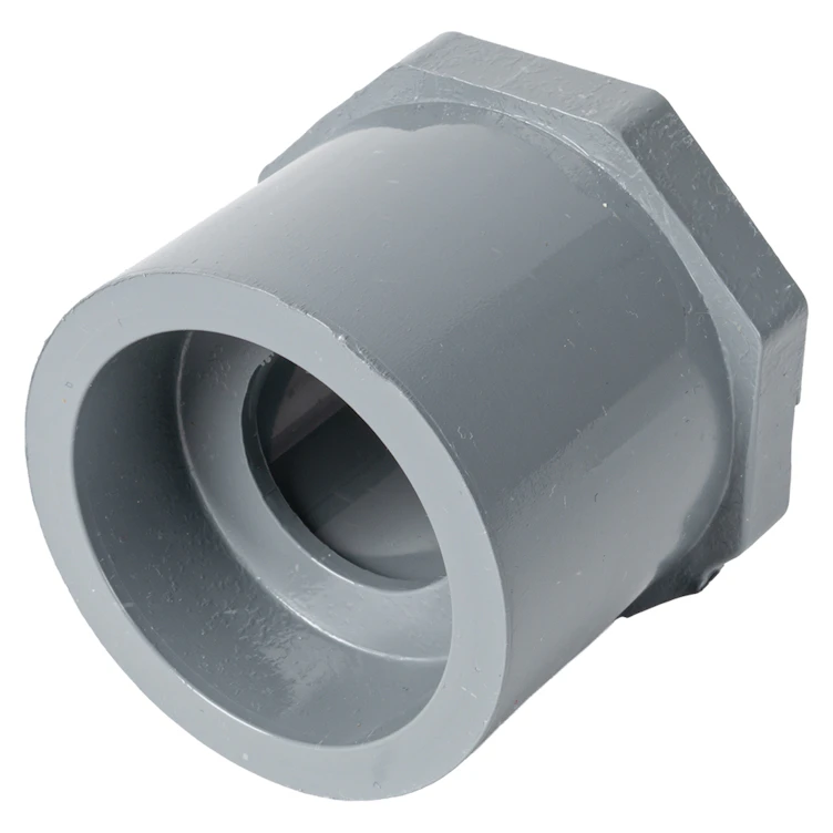 1-1/2" x 3/4" Schedule 80 CPVC Socket Bushing