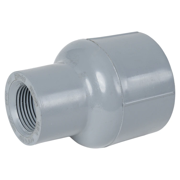 1-1/4" x 3/4" Schedule 80 CPVC Threaded Coupling