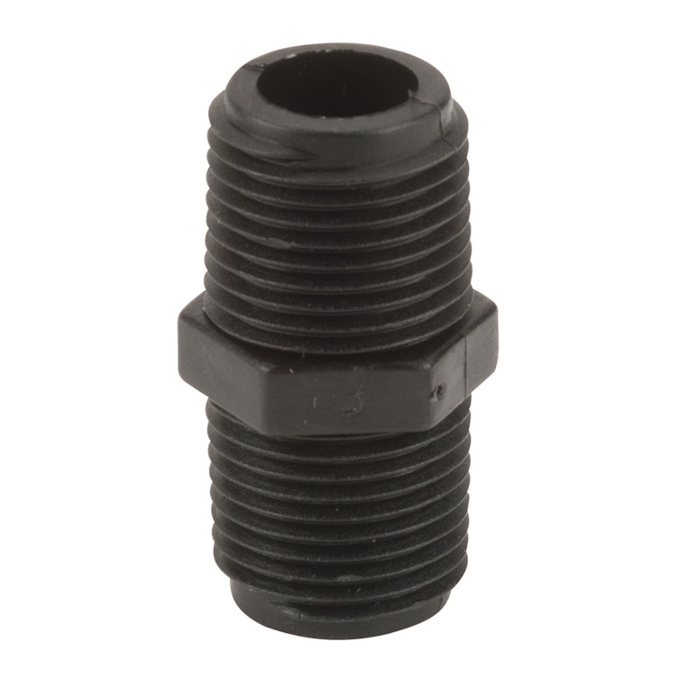 1/2" x Short Polypropylene Pipe Nipple