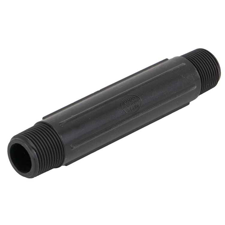 3/4" x 6" Polypropylene Pipe Nipple