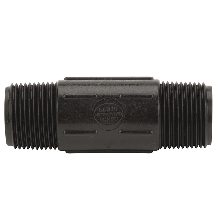 1" x 4" Polypropylene Pipe Nipple