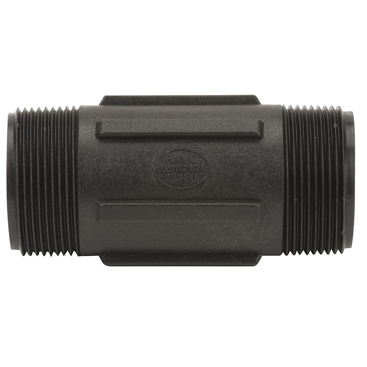 1-1/2" x 4" Polypropylene Pipe Nipple