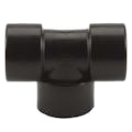1" FNPT x 1" FNPT x 1" FNPT Banjo® Black Fiberglass-Reinforced Polypropylene Pipe Tee