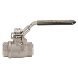 3/8" Full Port Banjo® Stainless Steel 2-Piece Ball Valve