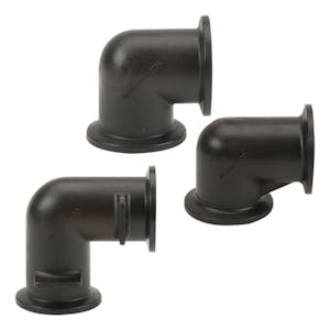 Banjo® Manifold 90° Flanged Couplings - Flange x Flange