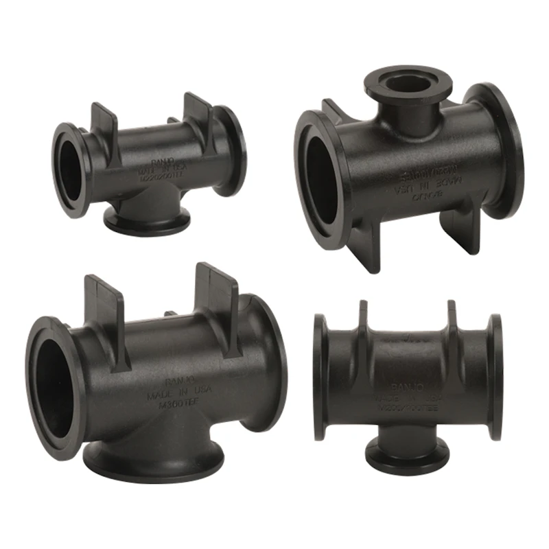 Banjo® Manifold Flanged Tees - Flange x Flange