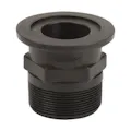 2" Manifold Flange x 2" MNPT Banjo® Black Fiberglass-Reinforced Polypropylene Connectors