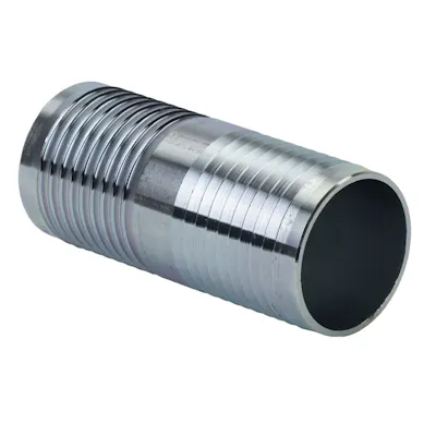 2" Hose Barb x 2" Hose Barb Steel Hose Mender