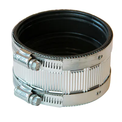 3" Standard No-Hub Coupling with 2 Clamps