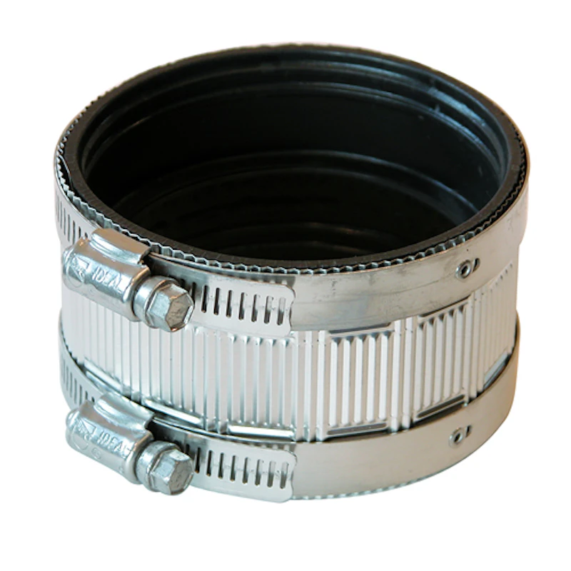 3" Standard No-Hub Coupling with 2 Clamps