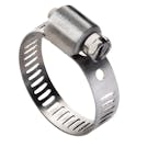 7/32" x 5/8" Mini Worm Gear Clamp with Carbon Steel Screw