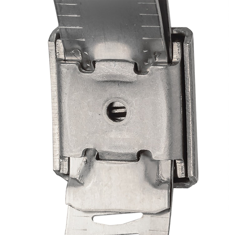 3-1/16" x 4" Worm Gear Clamp with Carbon Steel Screw