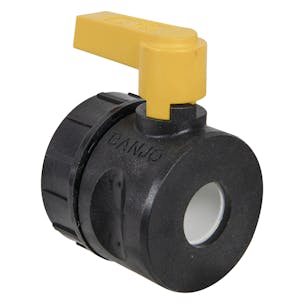 Banjo® Polypropylene Dry Fit™ Disconnect Ball Valves