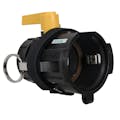 1" Female Polypropylene Dry Fit™ Ball Valve with FKM Seal