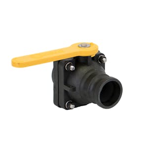 2" Male Adapter x 2" FNPT Full Port Stubby Ball Valve