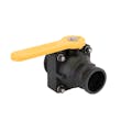 2" Male Adapter x 2" Manifold Flanged Full Port Stubby Ball Valve