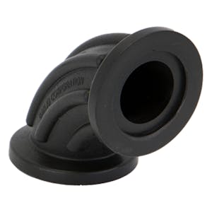 1" Manifold Flange x 1" Manifold Flange Banjo® Black Fiberglass-Reinforced Polypropylene Sweep