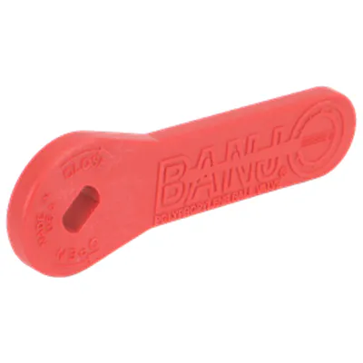 Red Replacement Handle for Select 1-1/2" & 2" Banjo® Nozzle Valves with 1-1/2" Flow