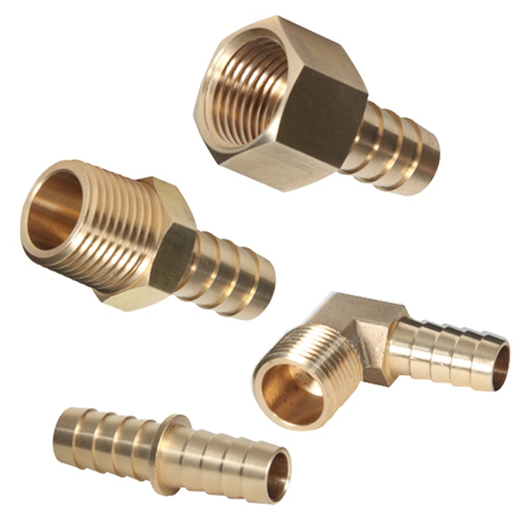 Brass Hose Barb Fittings