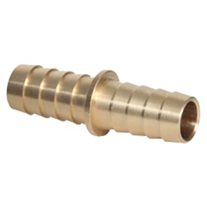 1/8" Hose Barb x 1/8" Hose Barb Brass Hose Mender
