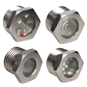 Nickel-Plated Steel Pipe Sight Glasses