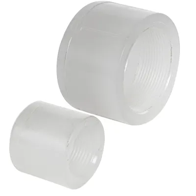 Chemtrol® Chem-Pure® Natural Polypropylene Schedule 80 Threaded Caps