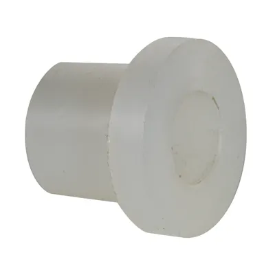 1" Spigot x 1/2" Socket Chemtrol® Chem-Pure® Natural Polypropylene Schedule 80 Socket Reducer Bushing