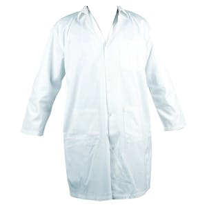Medium White Cotton Lab Coat