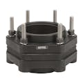 3" x 3" Polypropylene Bolted Tank Flange with EPDM Gaskets & 3-1/2" Bolt L (All Thread)