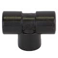 1/4" FNPT x 1/4" FNPT x 1/4" FNPT Banjo® Black Fiberglass-Reinforced Polypropylene Pipe Tee