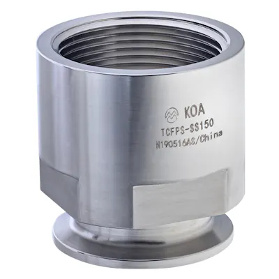 Kuriyama Sanitary Tri-Clamp FNPT Adapters