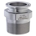 1" Tri-Clamp x 1" MNPT Stainless Steel Sanitary Adapter