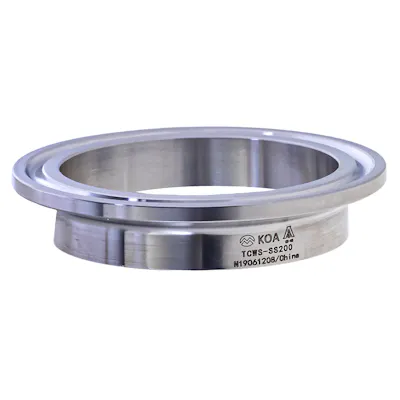 1/2" Tri-Clamp x 1/2" Weld Stainless Steel Short Sanitary Adapter