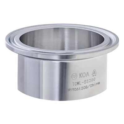 1/2" Tri-Clamp x 1/2" Weld Stainless Steel Long Sanitary Adapter
