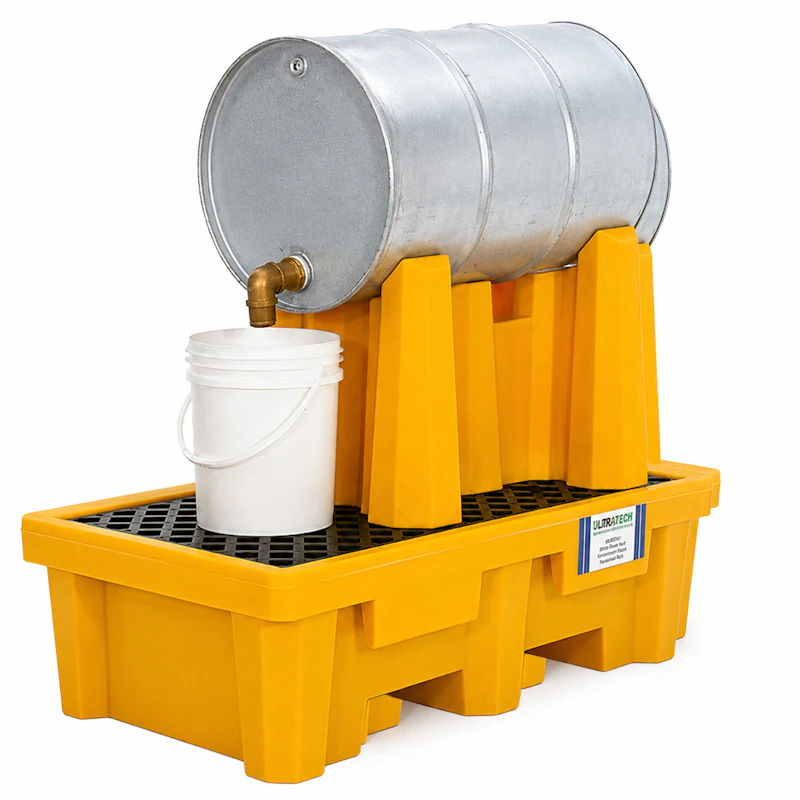 UltraTech 1-Drum Horizontal Ultra-Drum Rack® 32.5" L x 24" W x 23.5" Hgt.