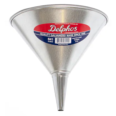 Galvanized Steel General Purpose Funnel