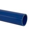 1-1/4" Schedule 40 Blue PVC Furniture Grade Pipe - 5' L