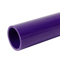 1-1/4" Schedule 40 Purple PVC Furniture Grade Pipe - 5' L