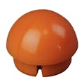 1-1/4" Schedule 40 Orange PVC Furniture Grade Socket Internal Ball Cap