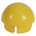 1-1/4" Schedule 40 Yellow PVC Furniture Grade Socket Internal Ball Cap