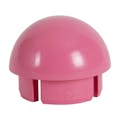 1-1/4" Schedule 40 Pink PVC Furniture Grade Socket Internal Ball Cap