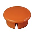 1-1/4" Schedule 40 Orange PVC Furniture Grade Socket Internal Dome Cap