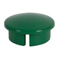 1-1/4" Schedule 40 Green PVC Furniture Grade Socket Internal Dome Cap