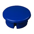 1-1/4" Schedule 40 Blue PVC Furniture Grade Socket Internal Dome Cap