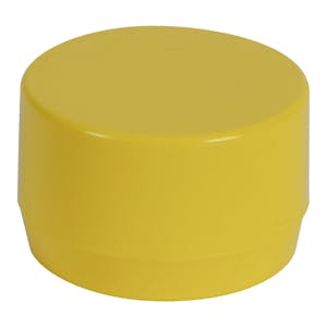 1-1/4" Schedule 40 Yellow PVC Furniture Grade Socket External Cap