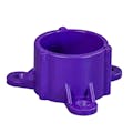 1-1/4" Schedule 40 Purple PVC Furniture Grade Socket Table Cap