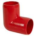 1-1/4" Schedule 40 Red PVC Furniture Grade Socket 90° Elbow