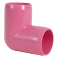 1-1/4" Schedule 40 Pink PVC Furniture Grade Socket 90° Elbow
