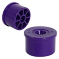Purple PVC Fitting Adapter Cap for 7/16" Stud Caster & 1-1/4" Furniture Grade PVC Socket Fitting
