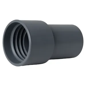 1-1/2" ID Vinyl End Fitting for Ductall® U3 Industrial & Vacuum Hose